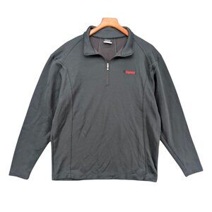Nike Golf Sport Cover Up Mens Grey Anthracite 1/4 Zip Legrand Pullover Size XL